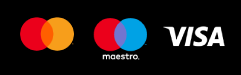 mastercard maestro and visa logos